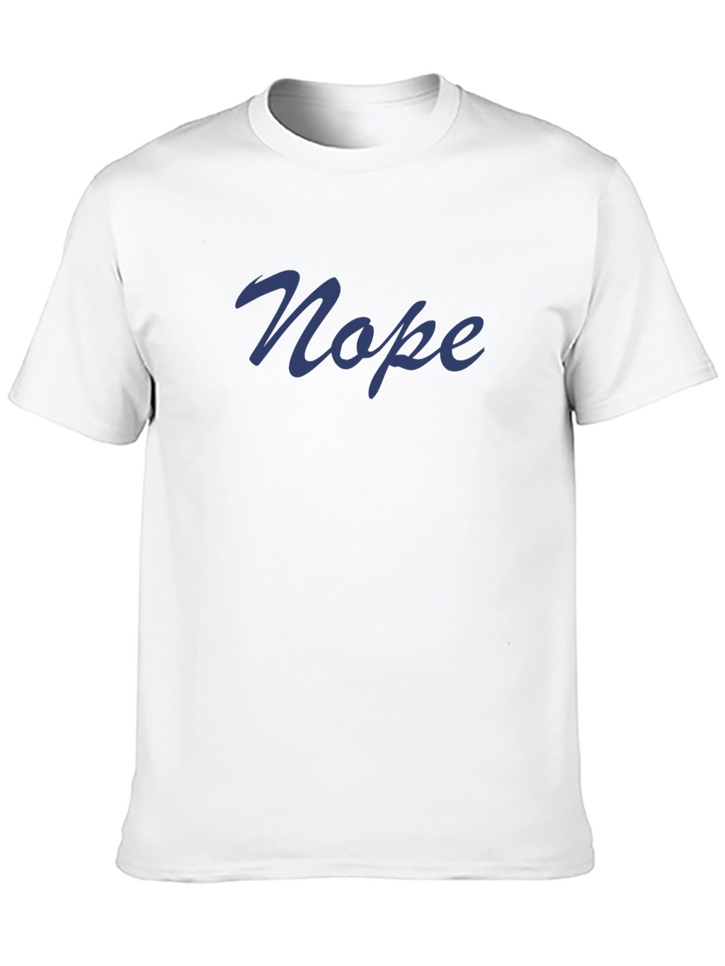 Nope Graphic Tee - Casual Comfort