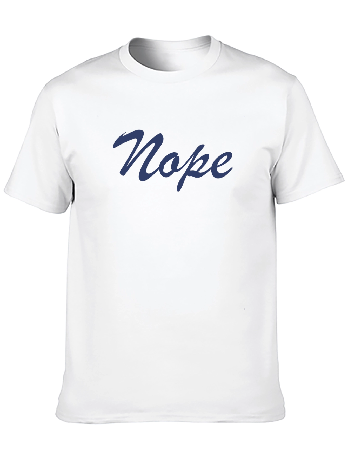 Nope Graphic Tee - Casual Comfort