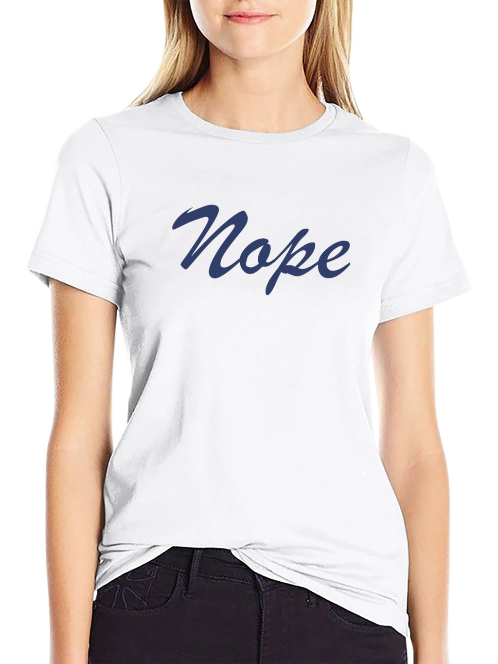 Nope Graphic Tee - Casual Comfort