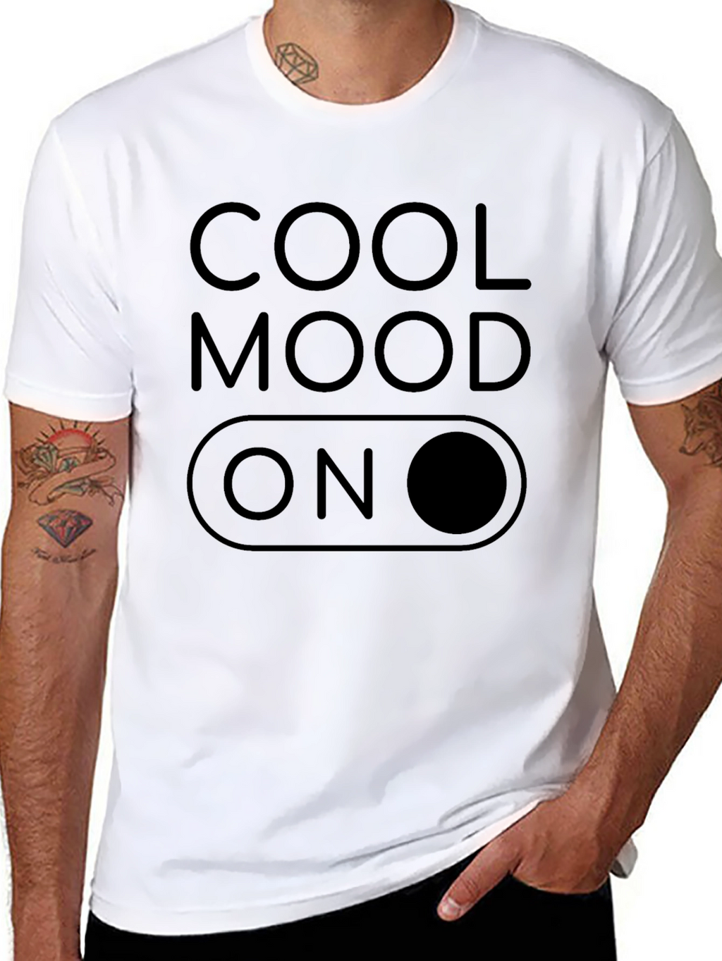 Cool Mood On Graphic T-Shirt
