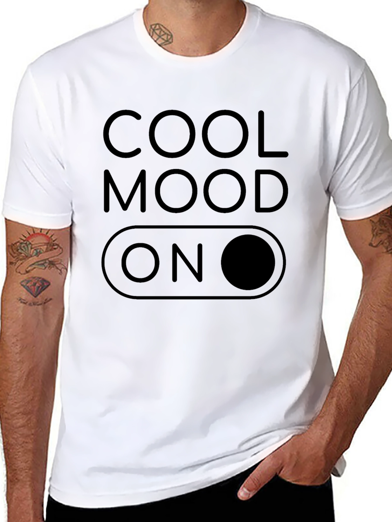 Cool Mood On Graphic T-Shirt