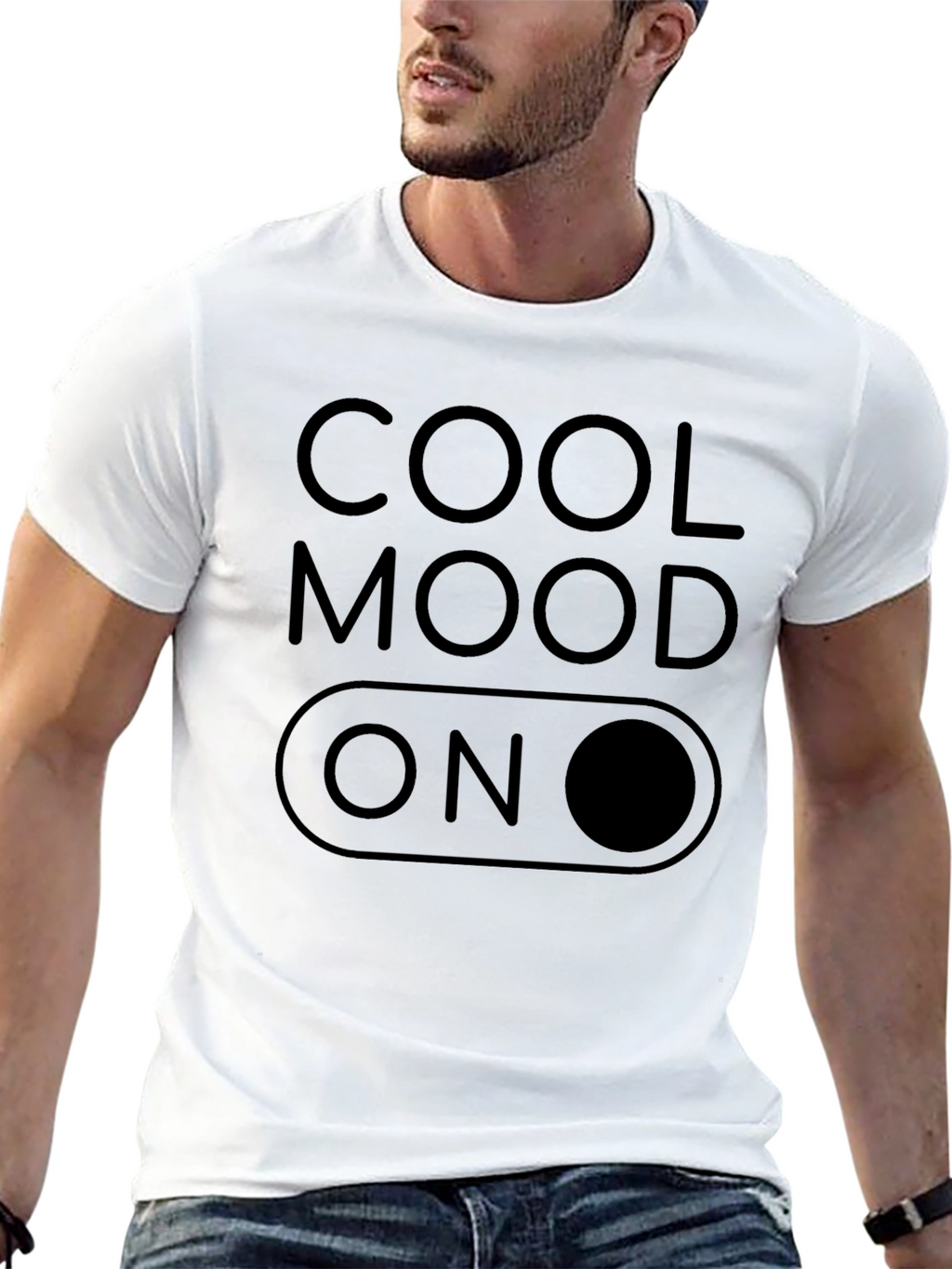 Cool Mood On Graphic T-Shirt