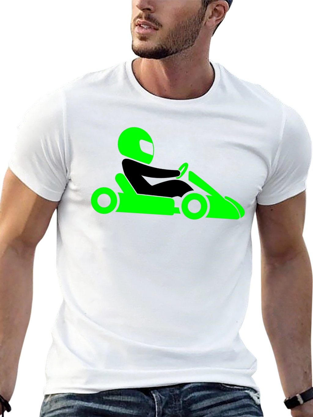 Go Kart Racing Graphic Tee