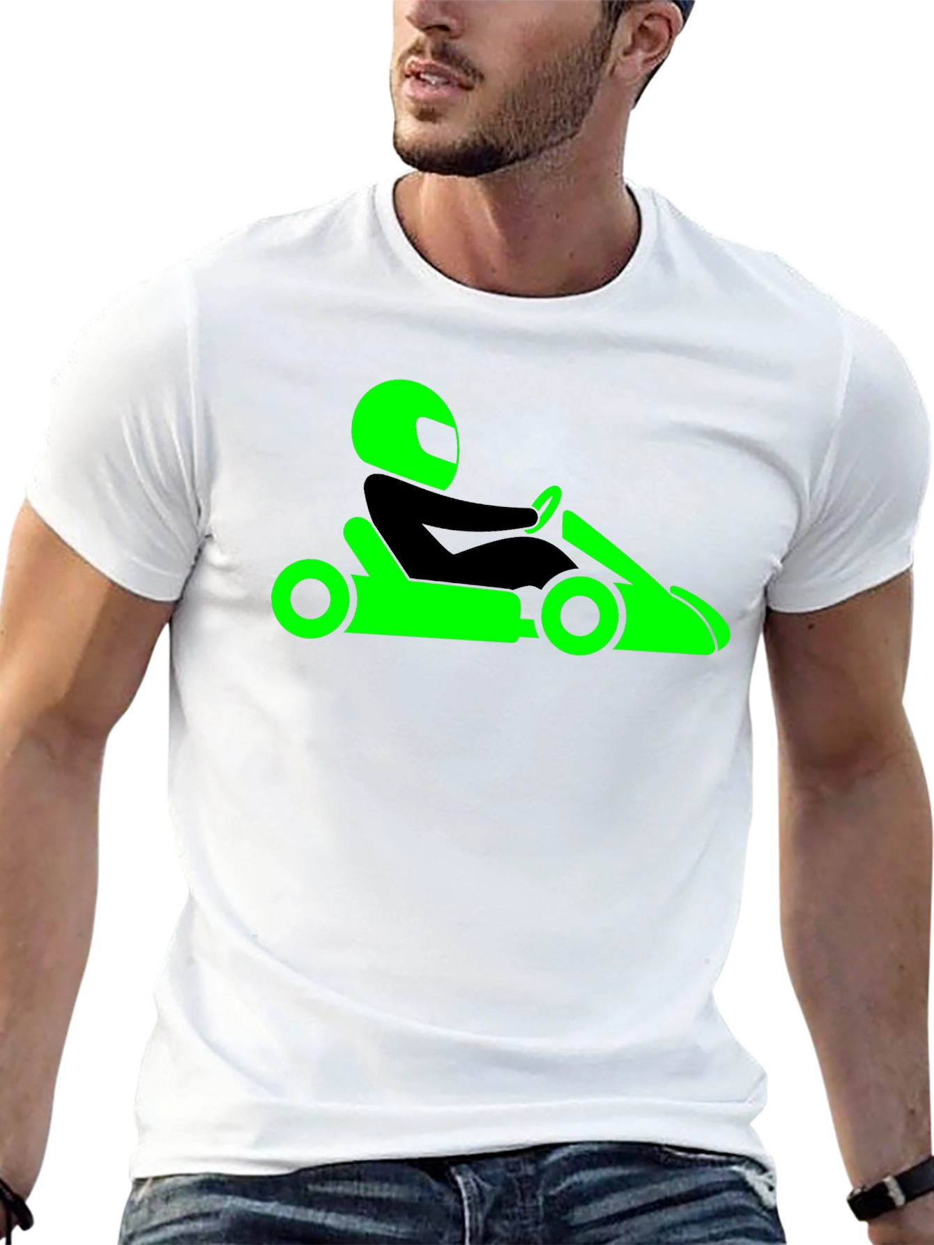 Go Kart Racing Graphic Tee