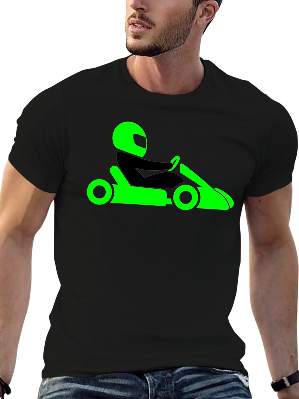 Go Kart Racing Graphic Tee