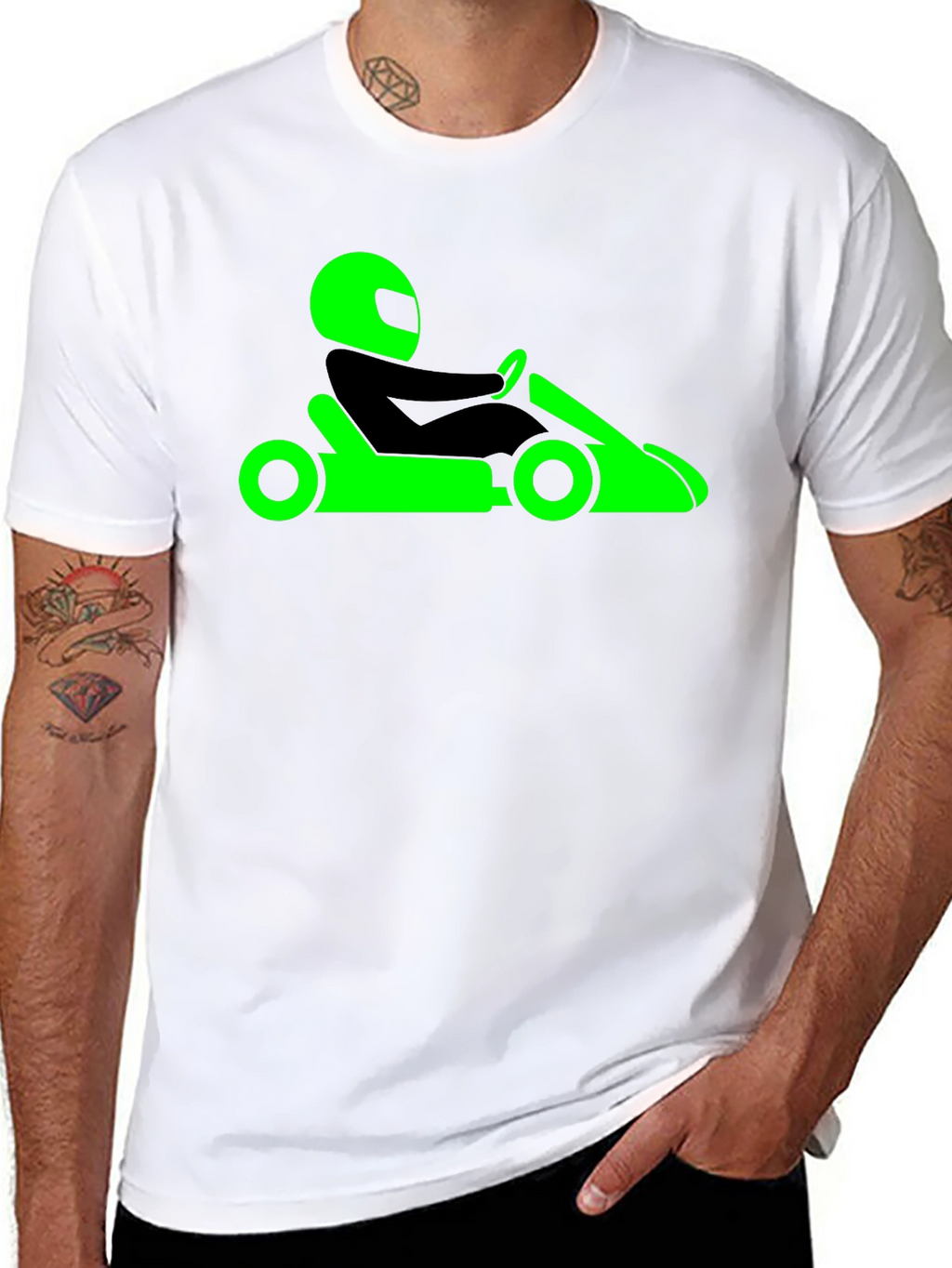 Go Kart Racing Graphic Tee