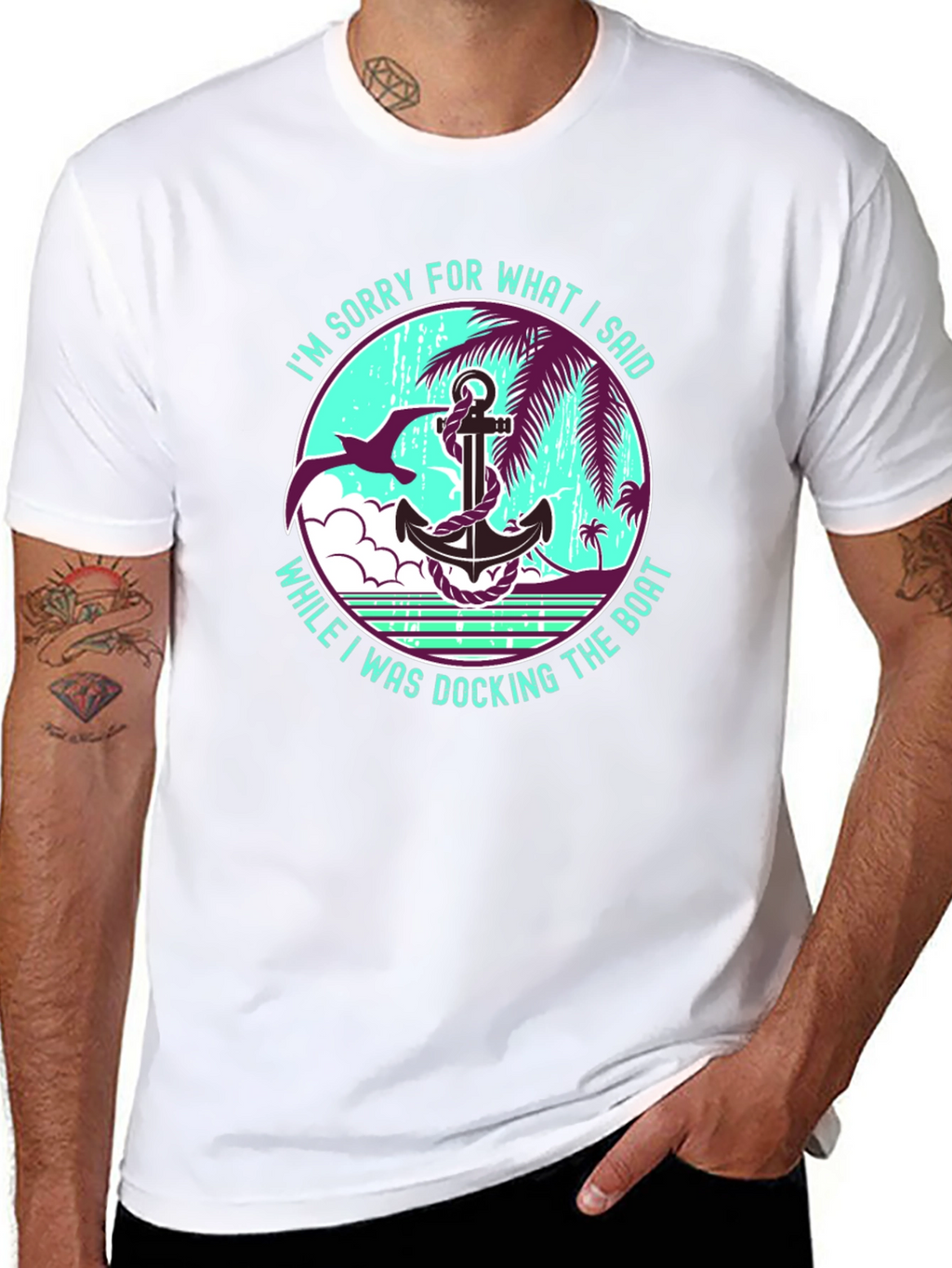 Docking the Boat T-Shirt