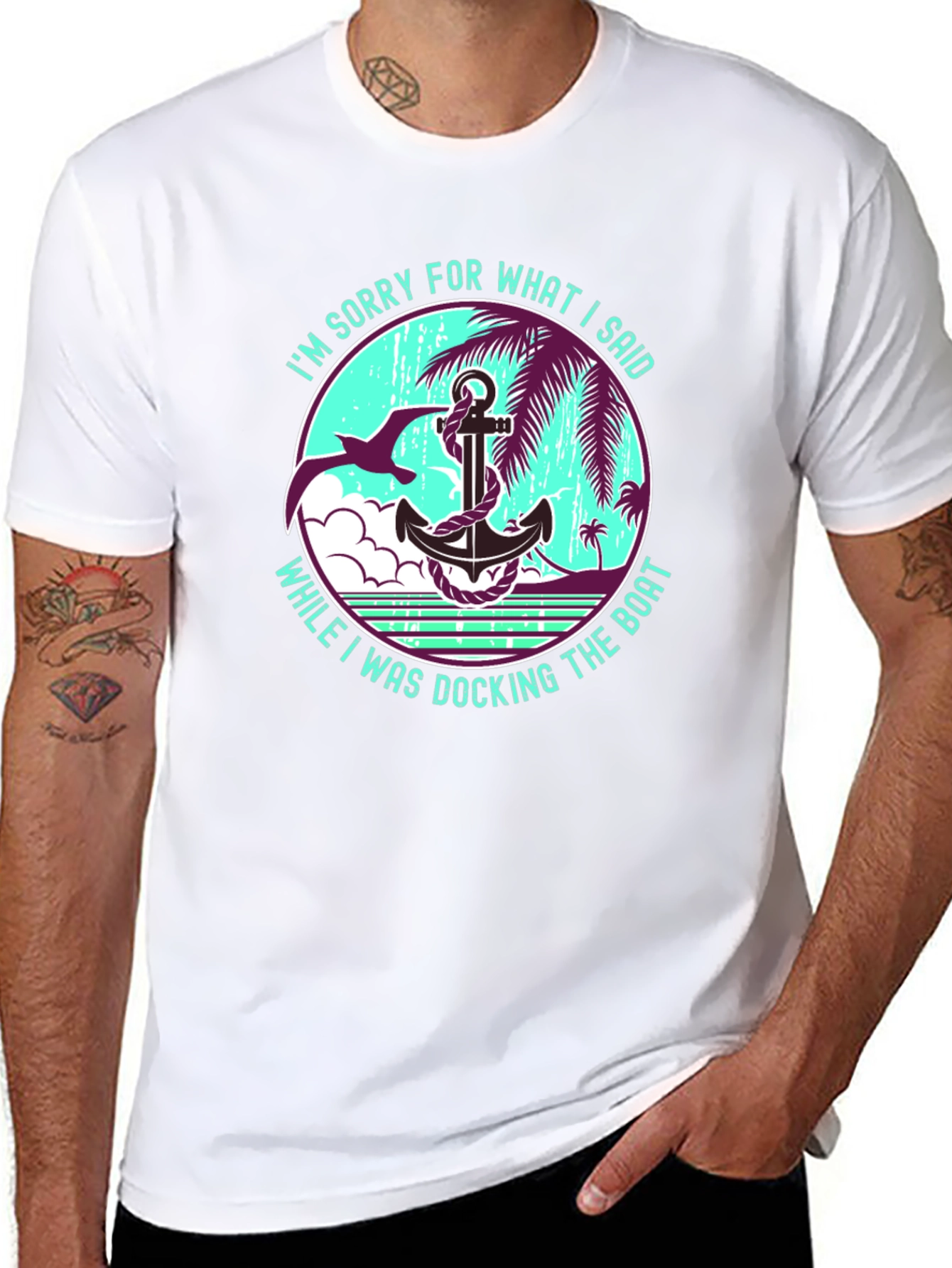Docking the Boat T-Shirt