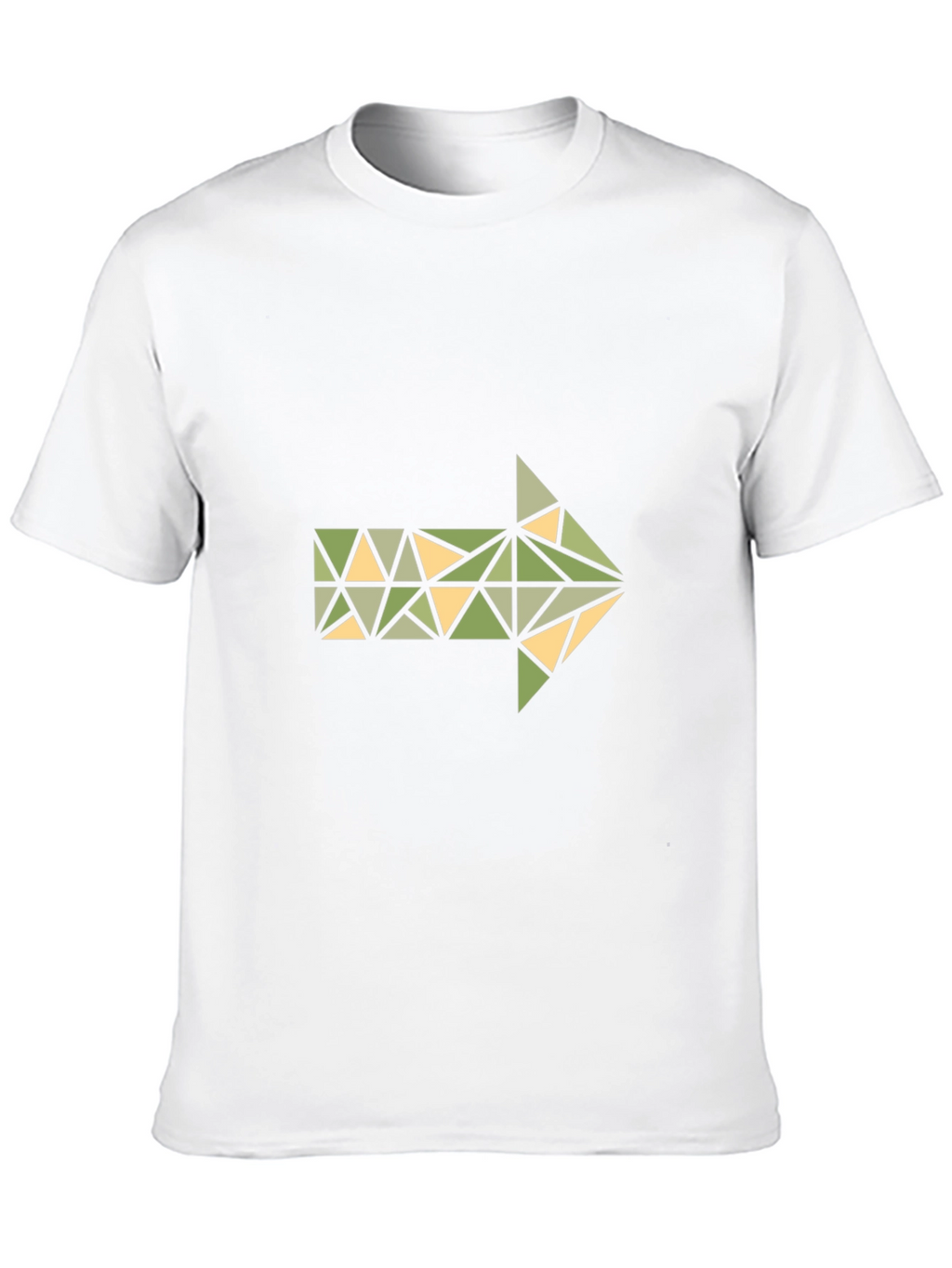Geometric Arrow Graphic T-Shirt