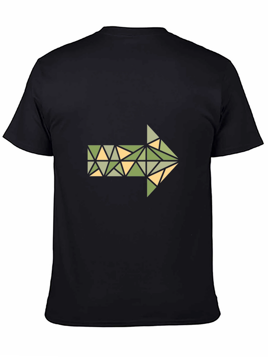 Geometric Arrow Graphic T-Shirt
