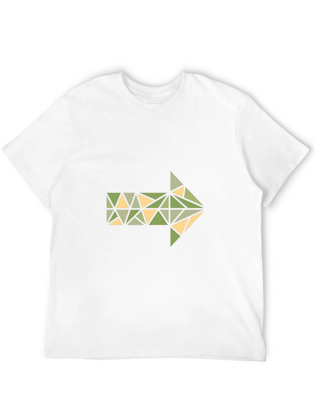 Geometric Arrow Graphic T-Shirt