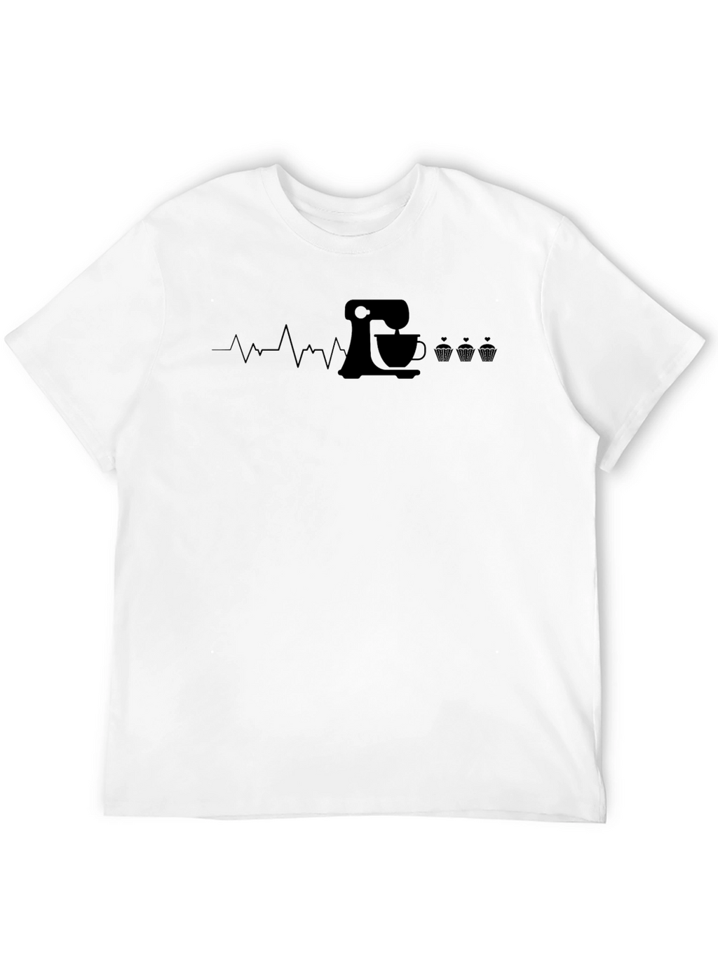 Baking Heartbeat T-Shirt - Bakers Pulse