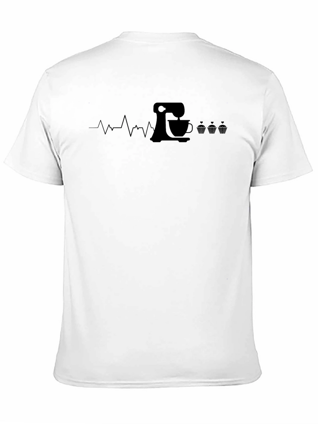 Baking Heartbeat T-Shirt - Bakers Pulse