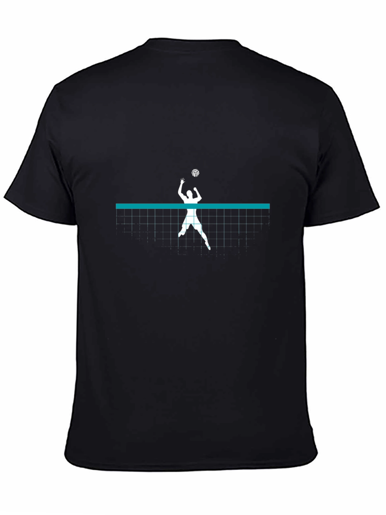 Volleyball Graphic Tee - Black T-Shirt