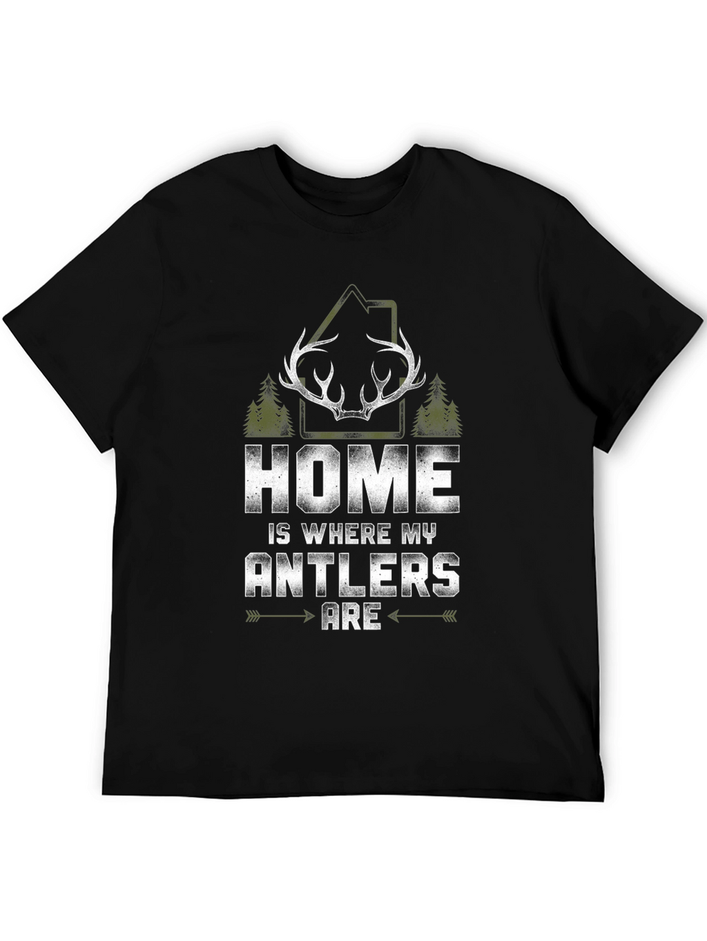 Home is Where My Antlers Are Tee