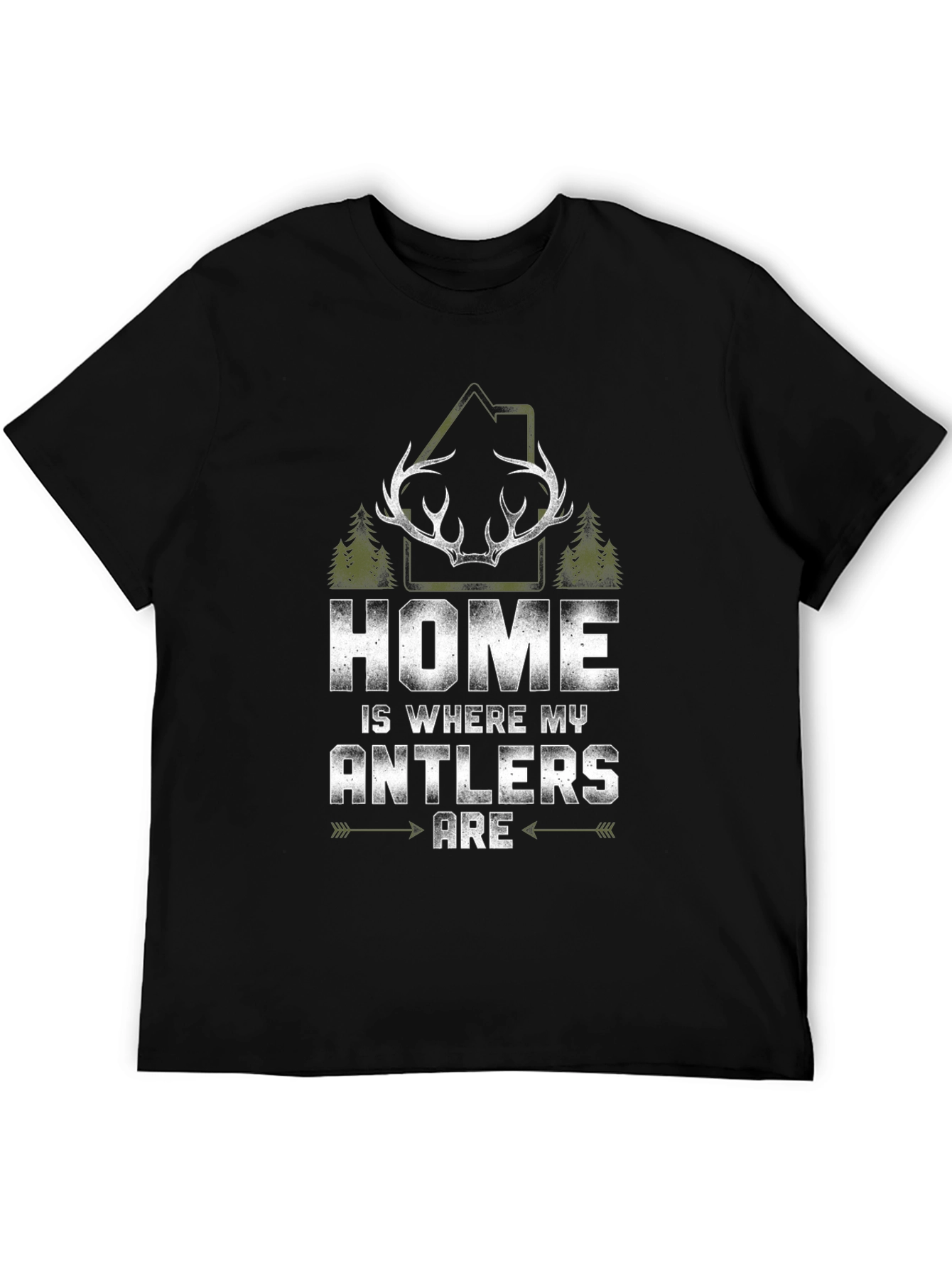 Home is Where My Antlers Are Tee
