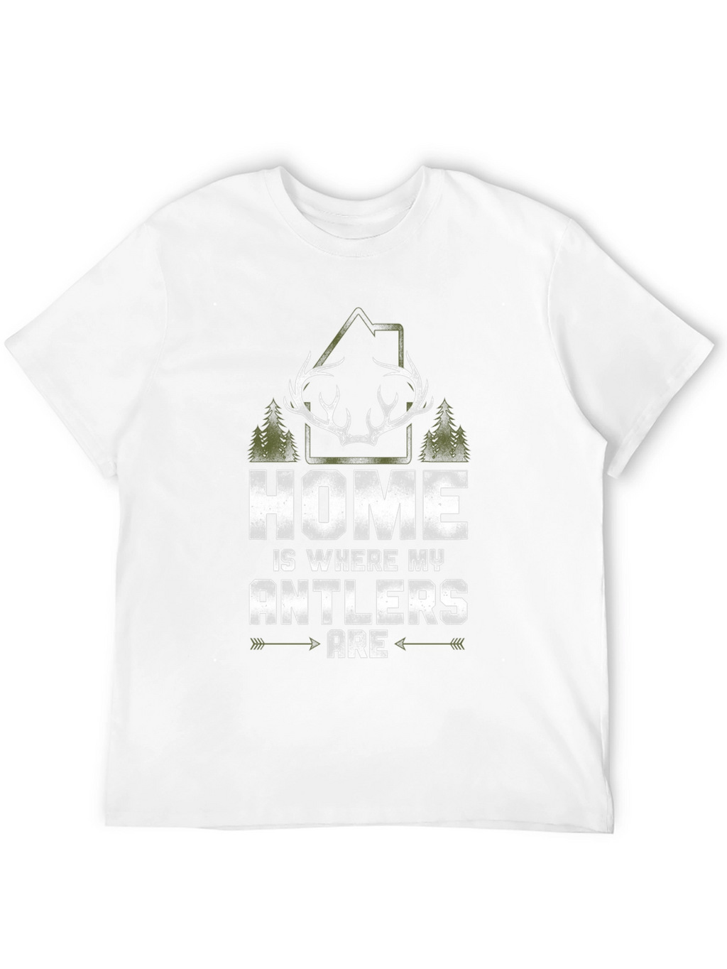 Home is Where My Antlers Are Tee