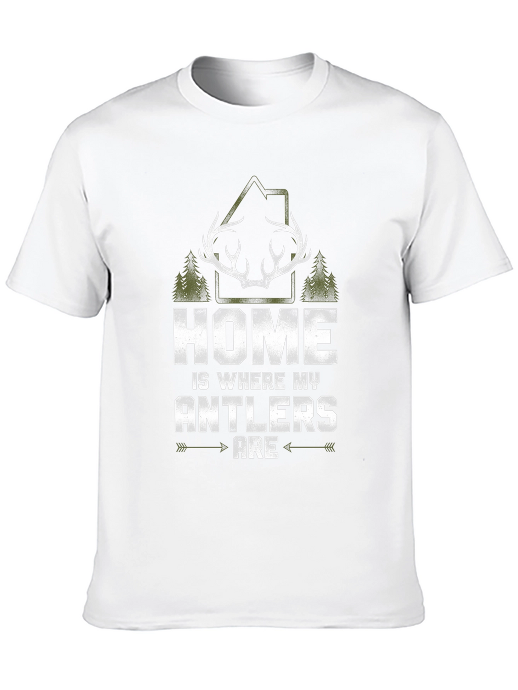 Home is Where My Antlers Are Tee