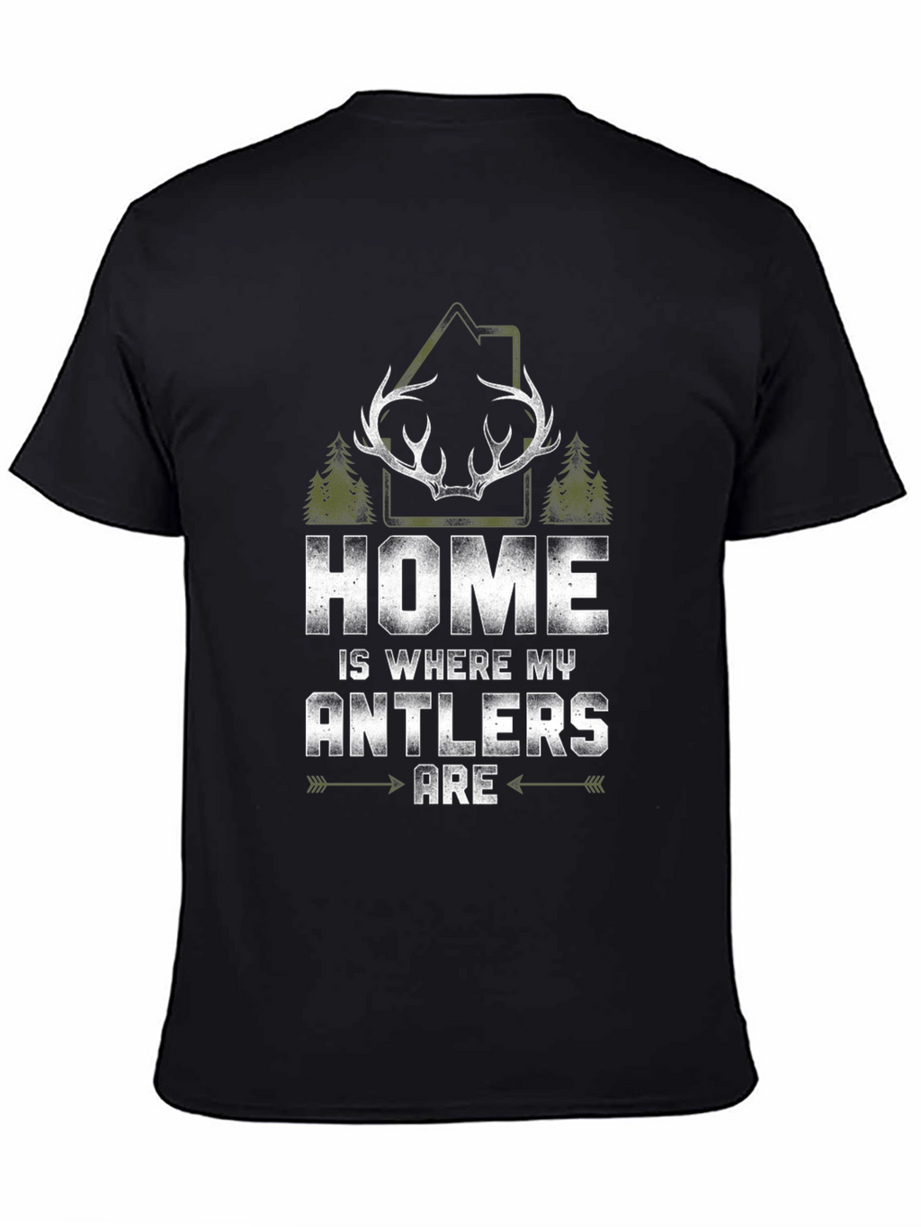 Home is Where My Antlers Are Tee