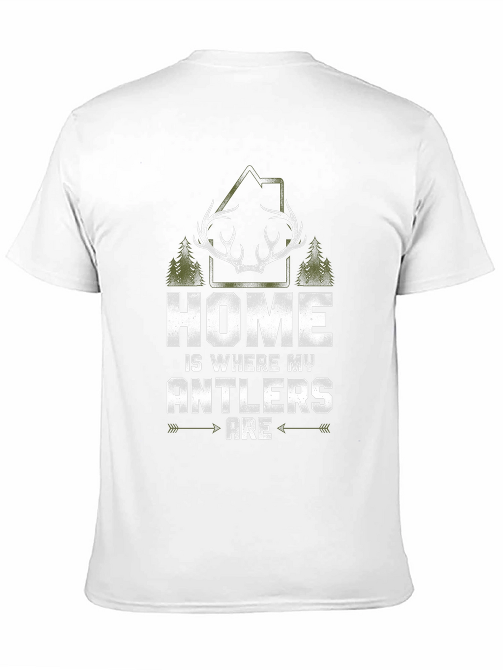 Home is Where My Antlers Are Tee