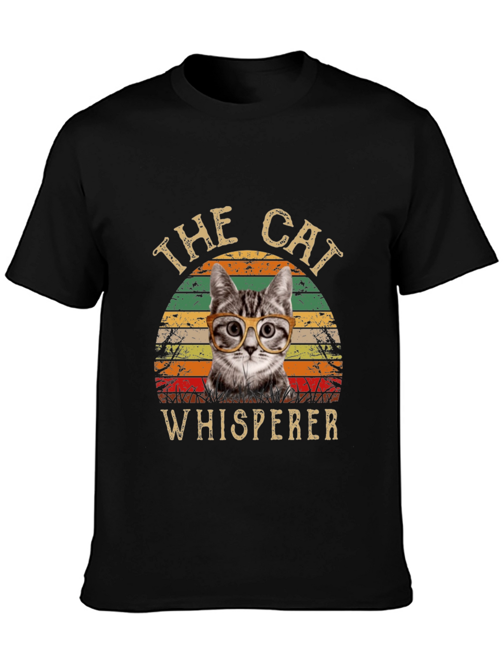 The Cat Whisperer T-Shirt -  Cool Cat Design