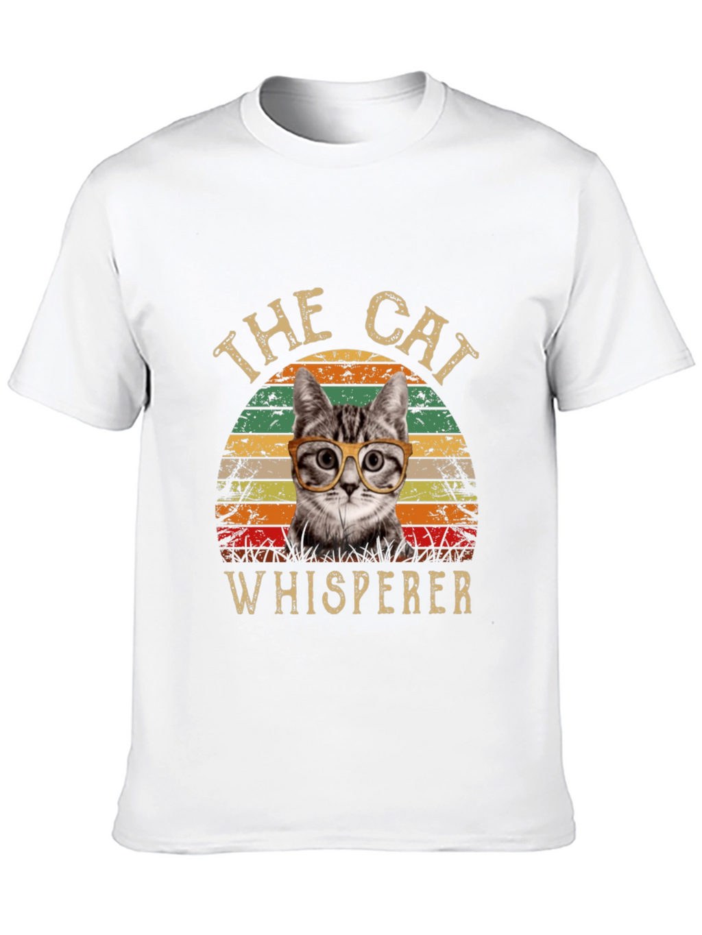 The Cat Whisperer T-Shirt -  Cool Cat Design