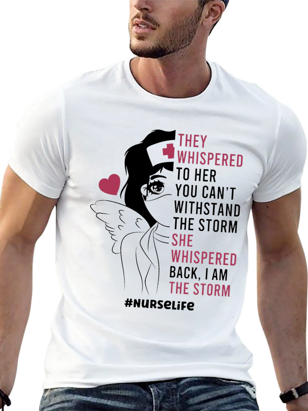 Nurse Life Storm T-Shirt - Inspiring Graphic Tee