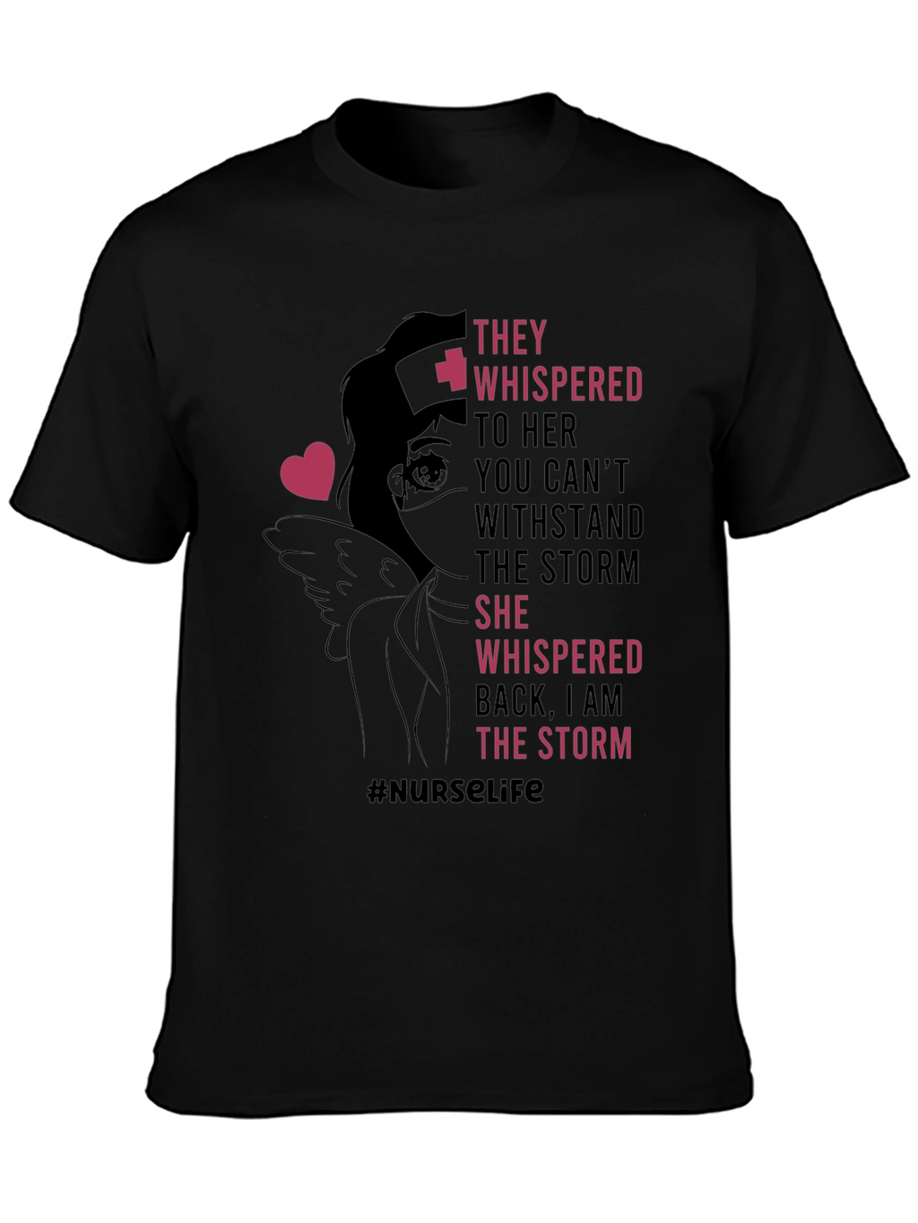 Nurse Life Storm T-Shirt - Inspiring Graphic Tee