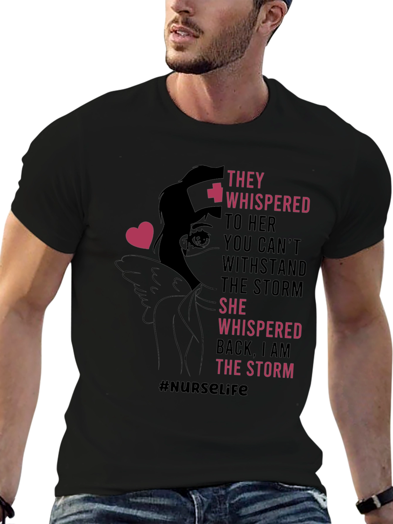 Nurse Life Storm T-Shirt - Inspiring Graphic Tee