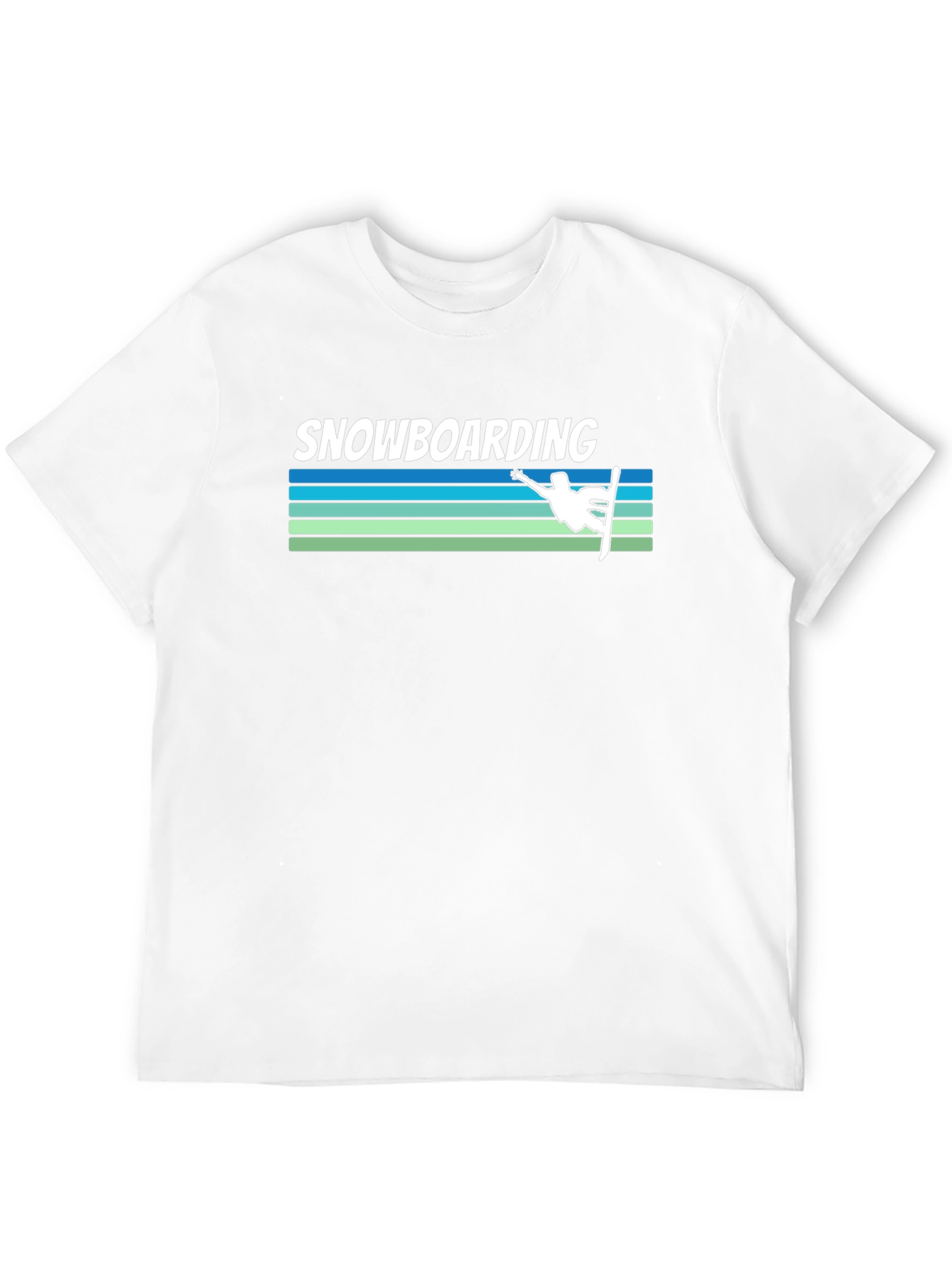 Snowboarding Graphic Tee - Cool Sports Shirt