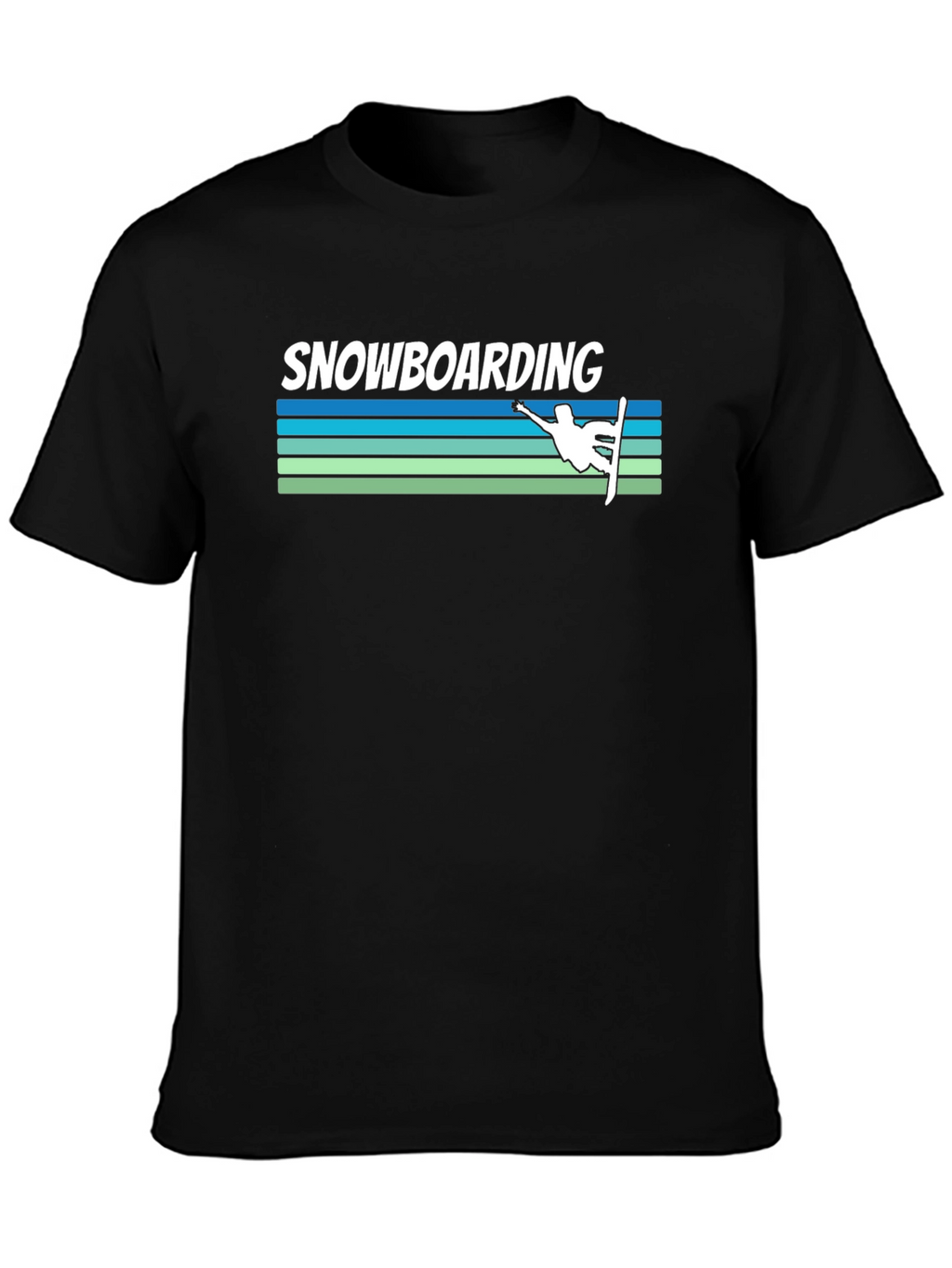 Snowboarding Graphic Tee - Cool Sports Shirt