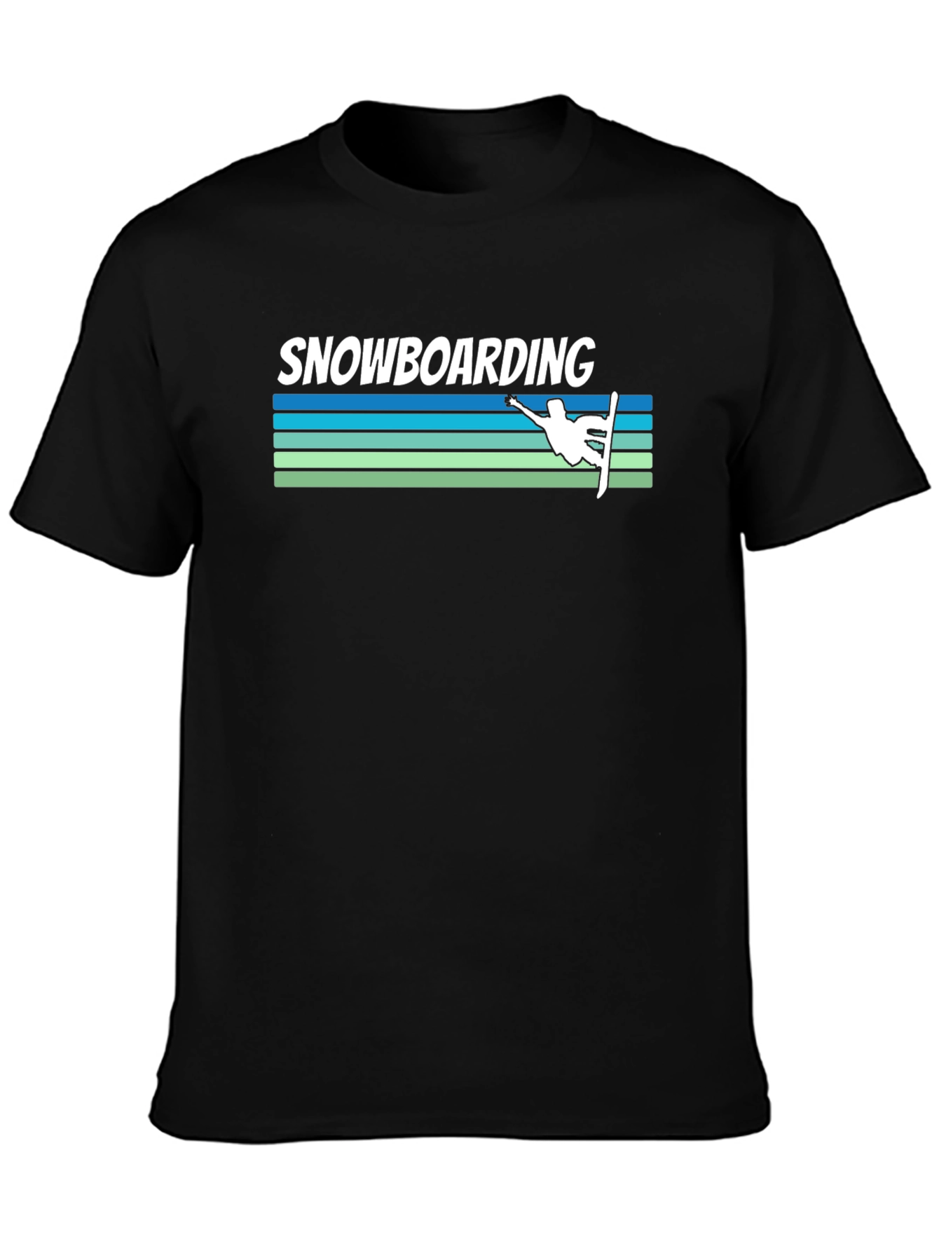 Snowboarding Graphic Tee - Cool Sports Shirt