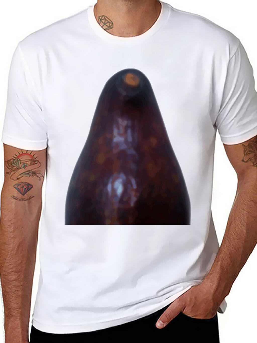 Avocado T-Shirt - Unique Fruit Graphic Tee