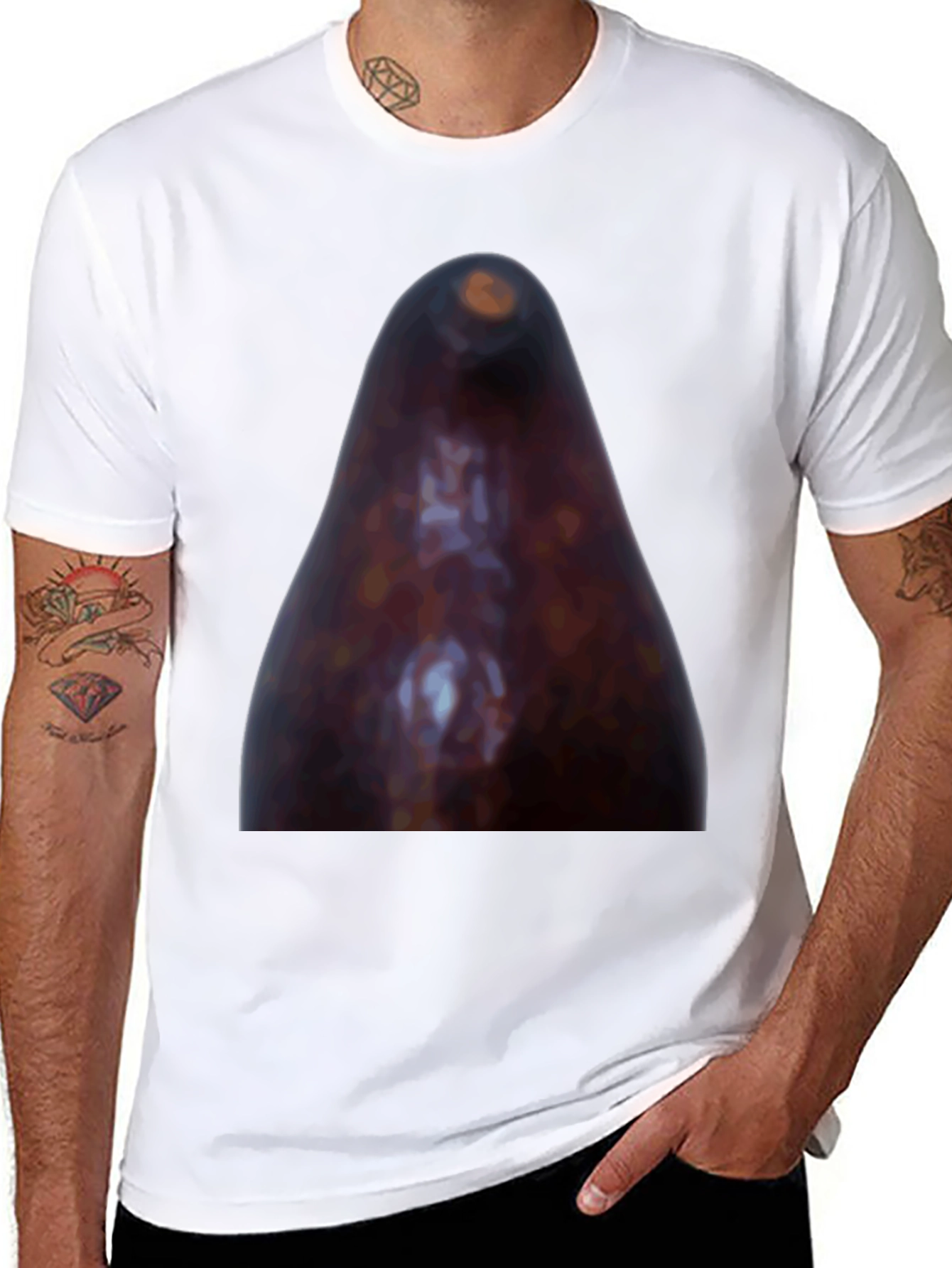 Avocado T-Shirt - Unique Fruit Graphic Tee