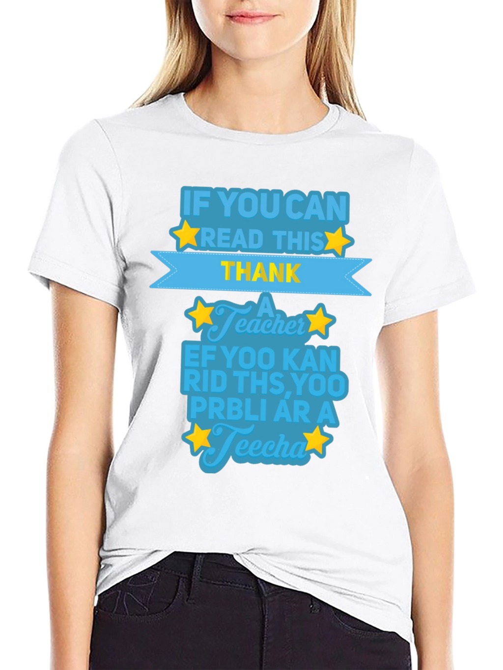 Funny Teacher Appreciation Black T-Shirt