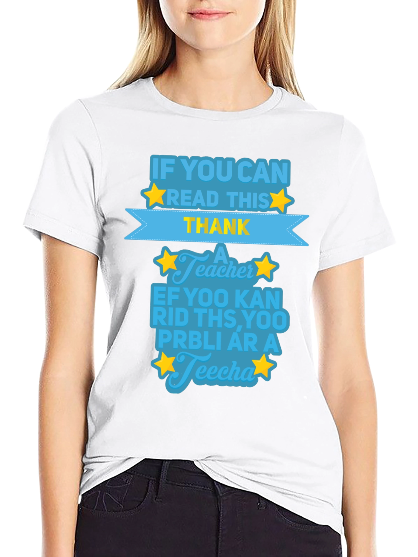 Funny Teacher Appreciation Black T-Shirt