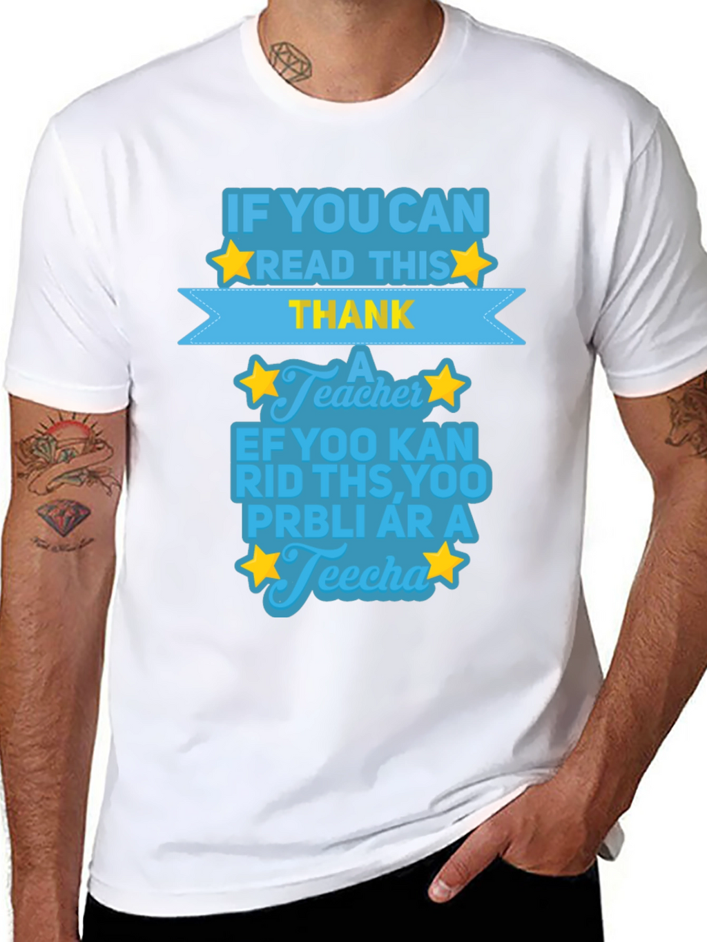 Funny Teacher Appreciation Black T-Shirt