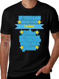 Funny Teacher Appreciation Black T-Shirt