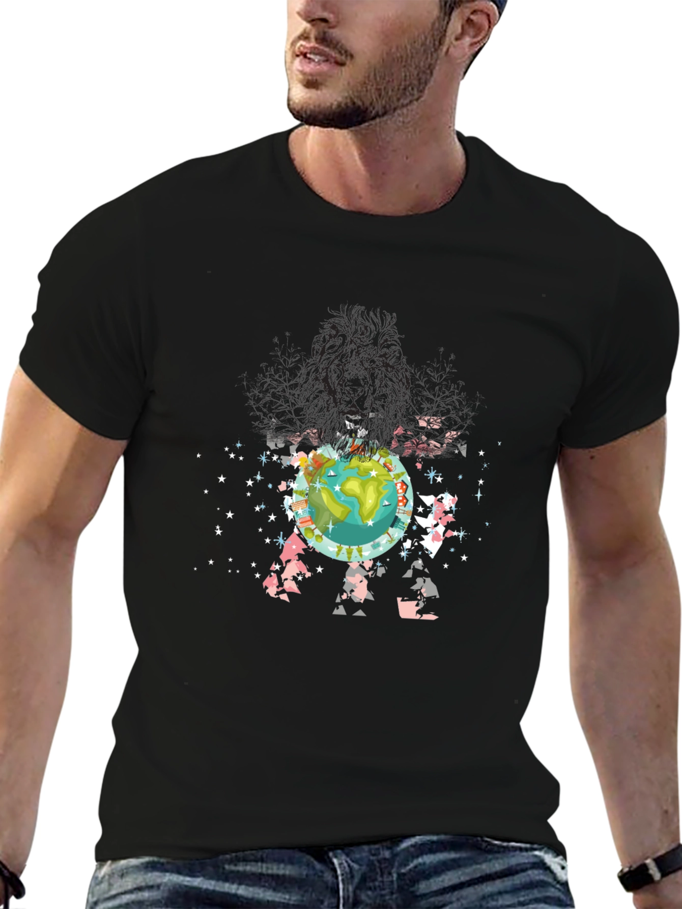 Earth Graphic Tee - Global Unity Fashion