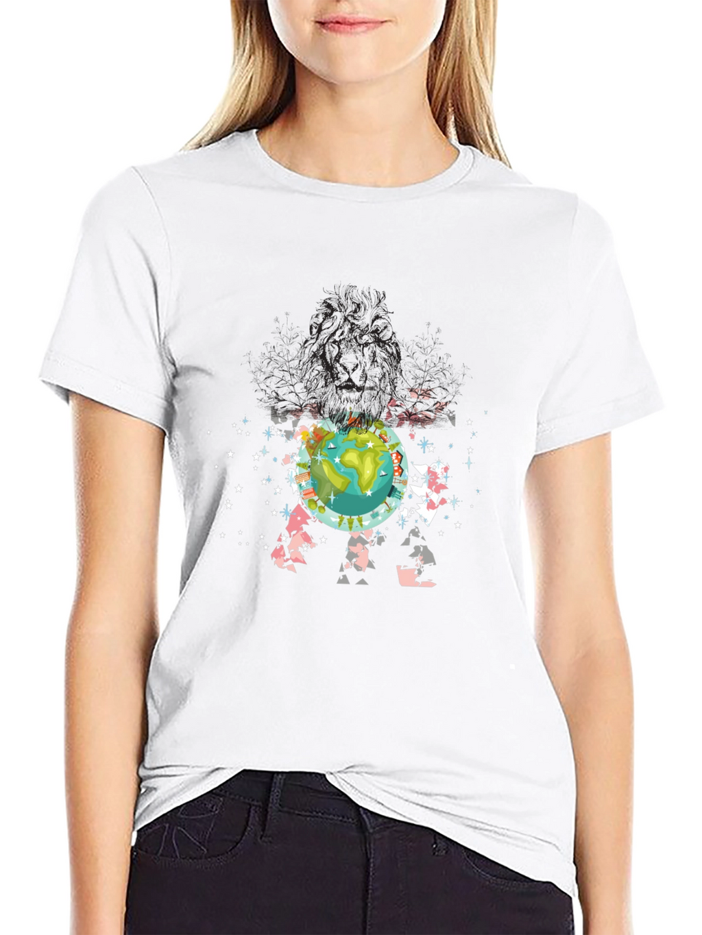 Earth Graphic Tee - Global Unity Fashion
