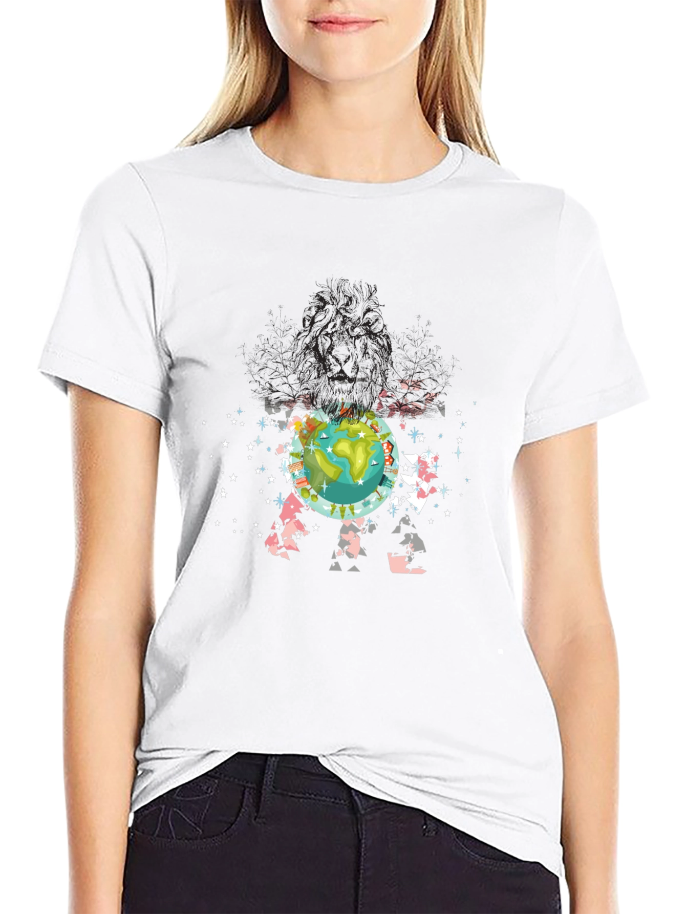 Earth Graphic Tee - Global Unity Fashion