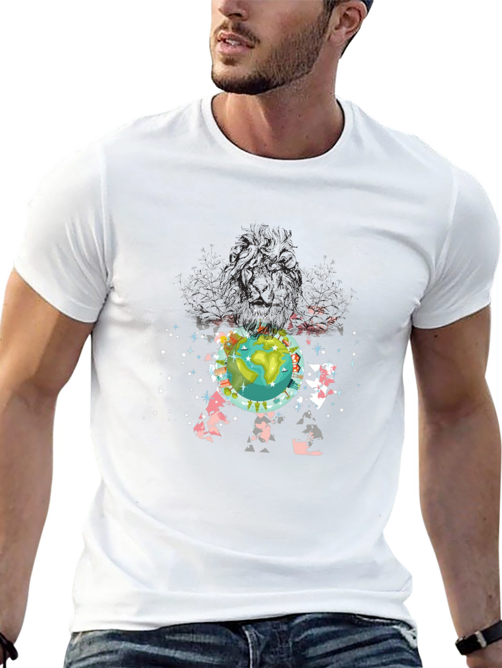 Earth Graphic Tee - Global Unity Fashion