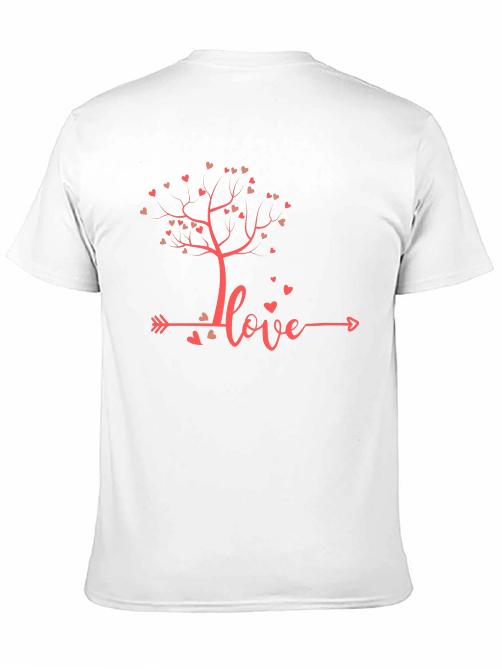 Love Tree Graphic Tee - Heart Design