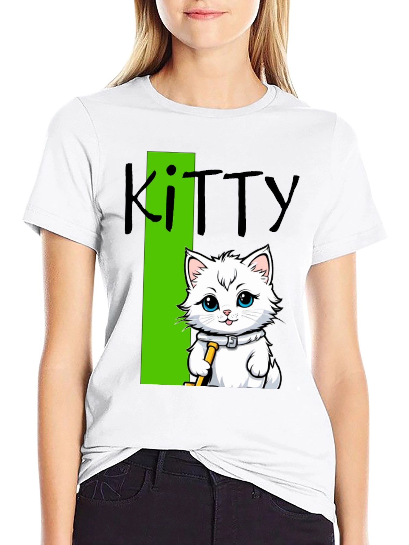 Kitty Cat T-Shirt - Fun Novelty Tee