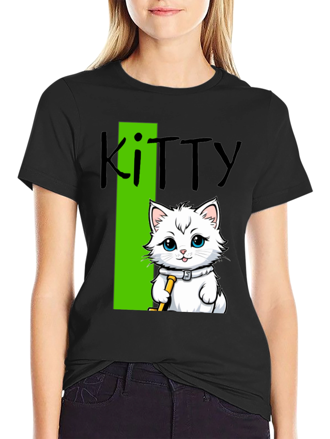 Kitty Cat T-Shirt - Fun Novelty Tee