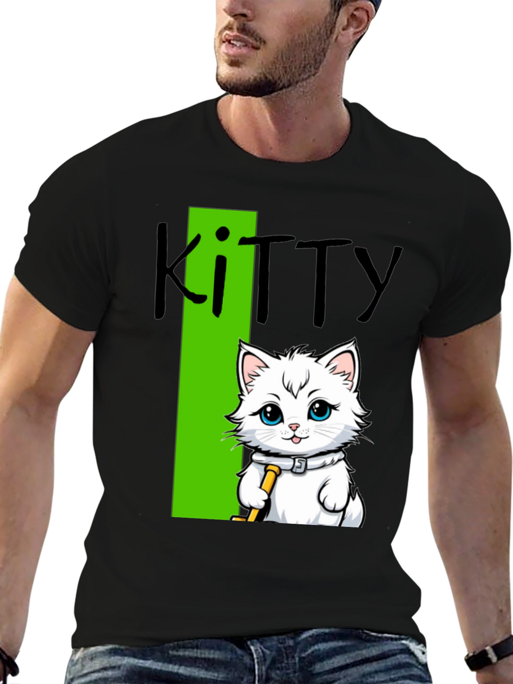 Kitty Cat T-Shirt - Fun Novelty Tee