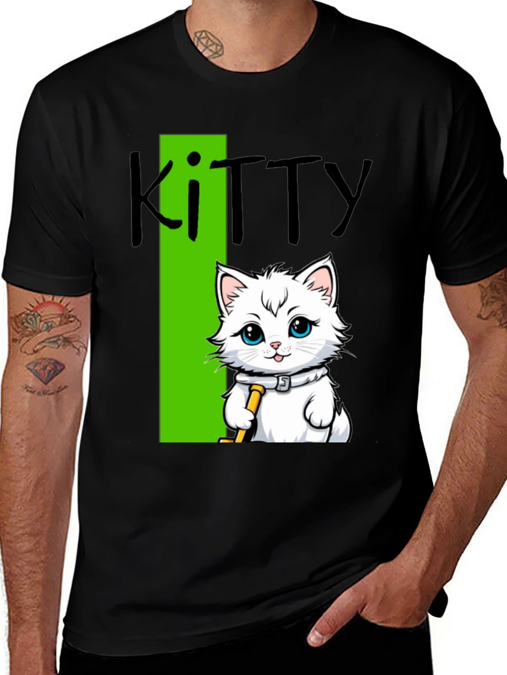 Kitty Cat T-Shirt - Fun Novelty Tee