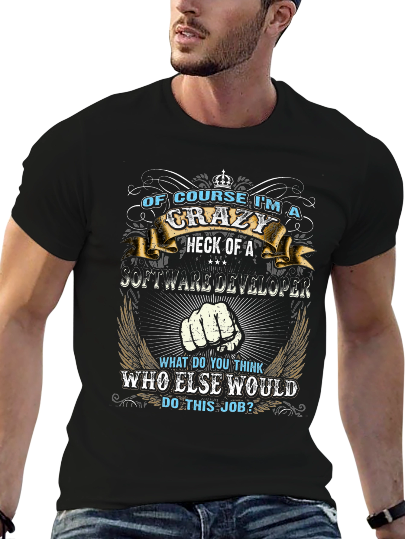 Crazy Software Developer T-Shirt