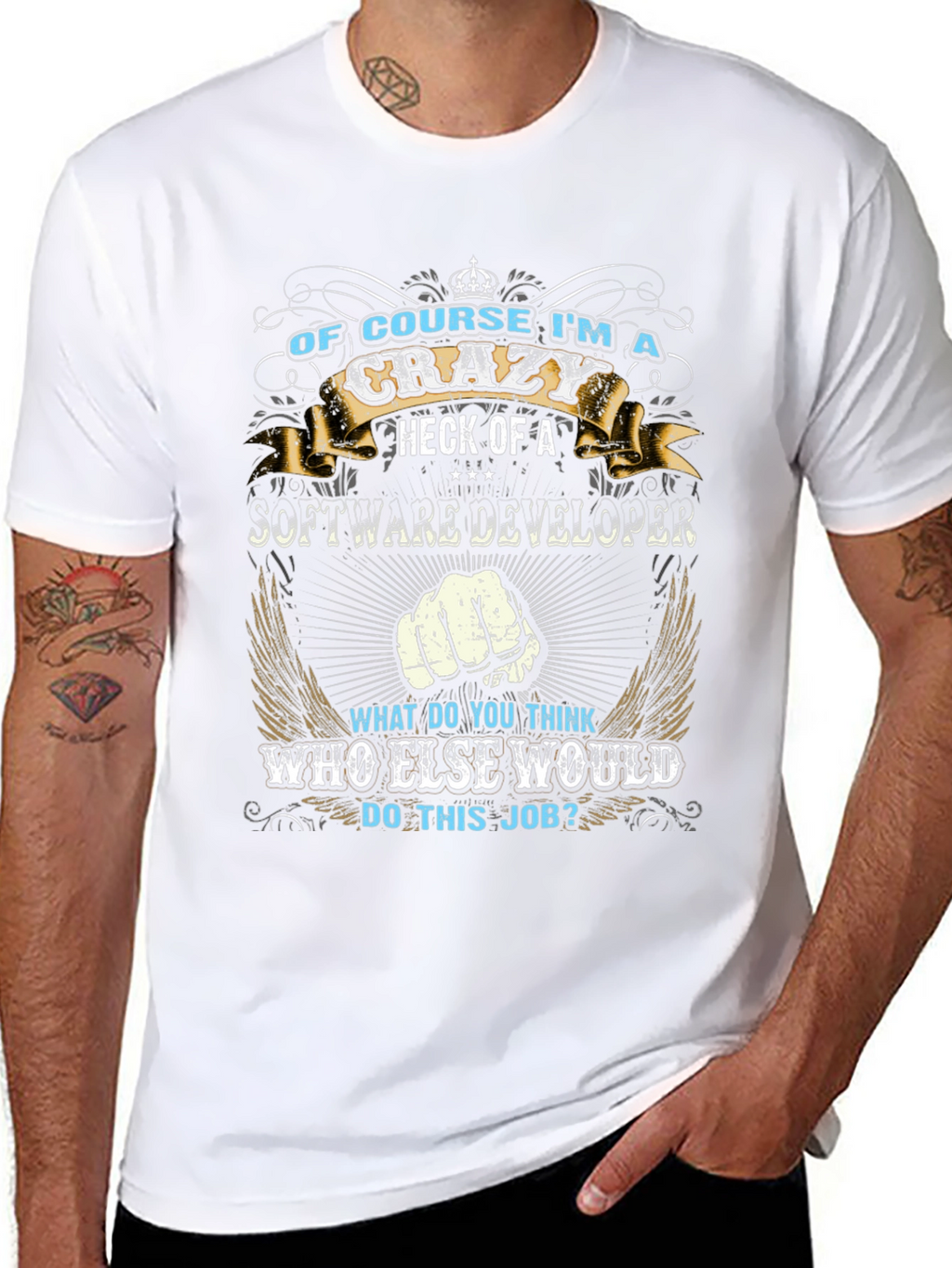Crazy Software Developer T-Shirt