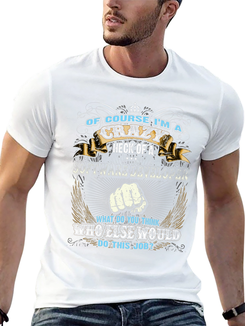Crazy Software Developer T-Shirt